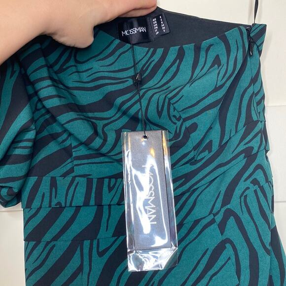 NWT Australian Brand Mossman Party dress - absolutely gorgeous dark paradise - Picture 8 of 13